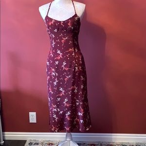 Express Floral Midi Dress, size 5/6